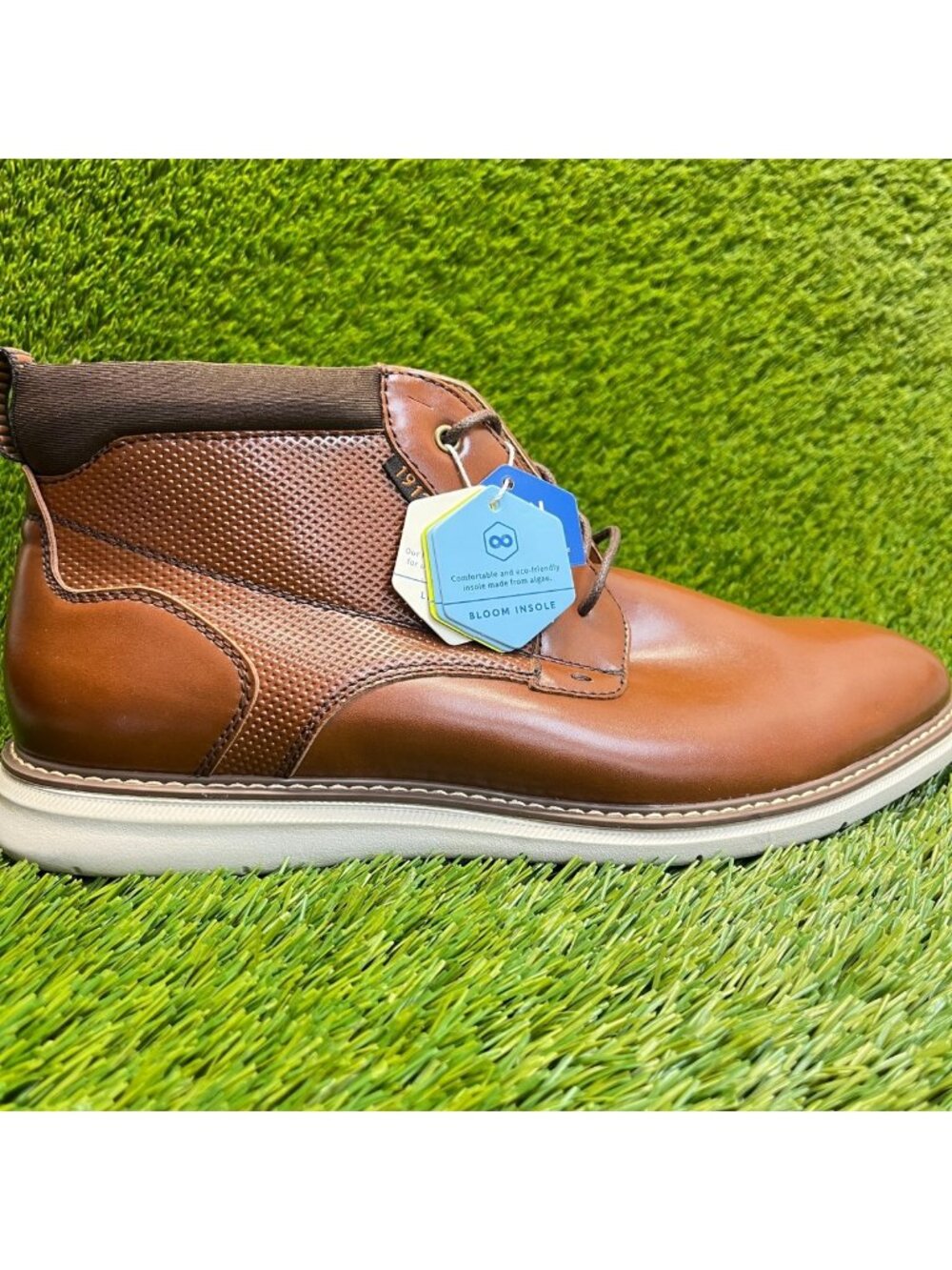 Nunn Bush Chase‎ Mens Size 11 Brown Casual Classic Plain Toe Chukka Dress Boots